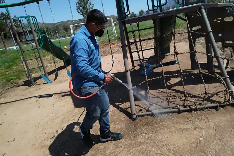 Fumigación de parque y jardín en Tijuana